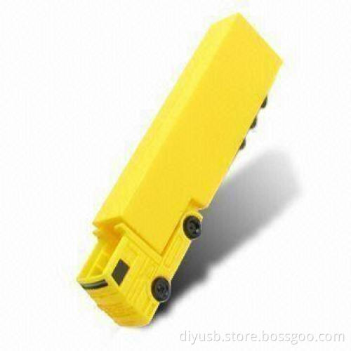 Car-shaped USB Flash Drive/Stick with CE/FCC/RoHS Marks, Customized Logo Printings are Accepted